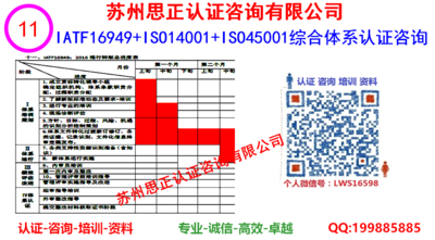 IATF16949汽车质量管理体系咨询